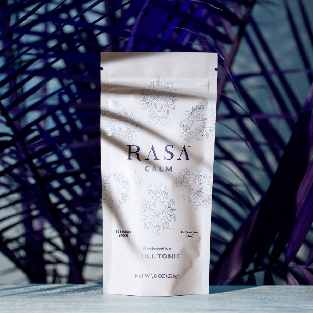 rasa | calm | 226g | ashwagandha | blue lotus | shatavari | cinnamon