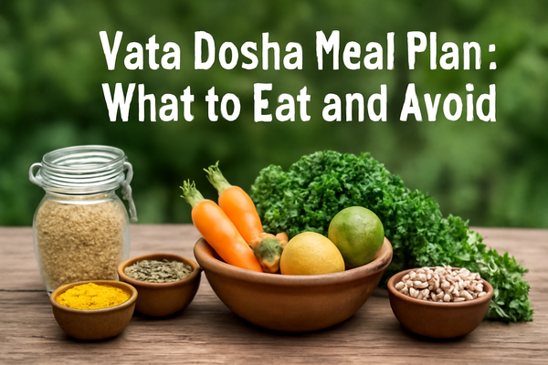 Vata Dosha Meal Plan: What to Eat and Avoid