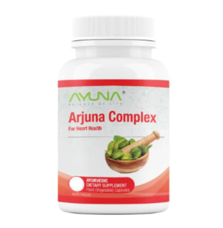 ayuna | arjun complex | 60 capsules | arjuna | ashwagandha | brahmi