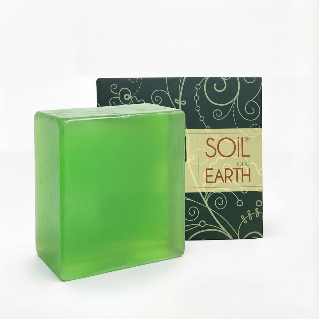 Soil and Earth | Neem, Basil, & Honey | Handmade Soap Bar