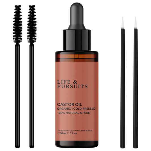 Life & Pursuits | Castor Oil | For Eyebrows and Eyelashes | 50ml