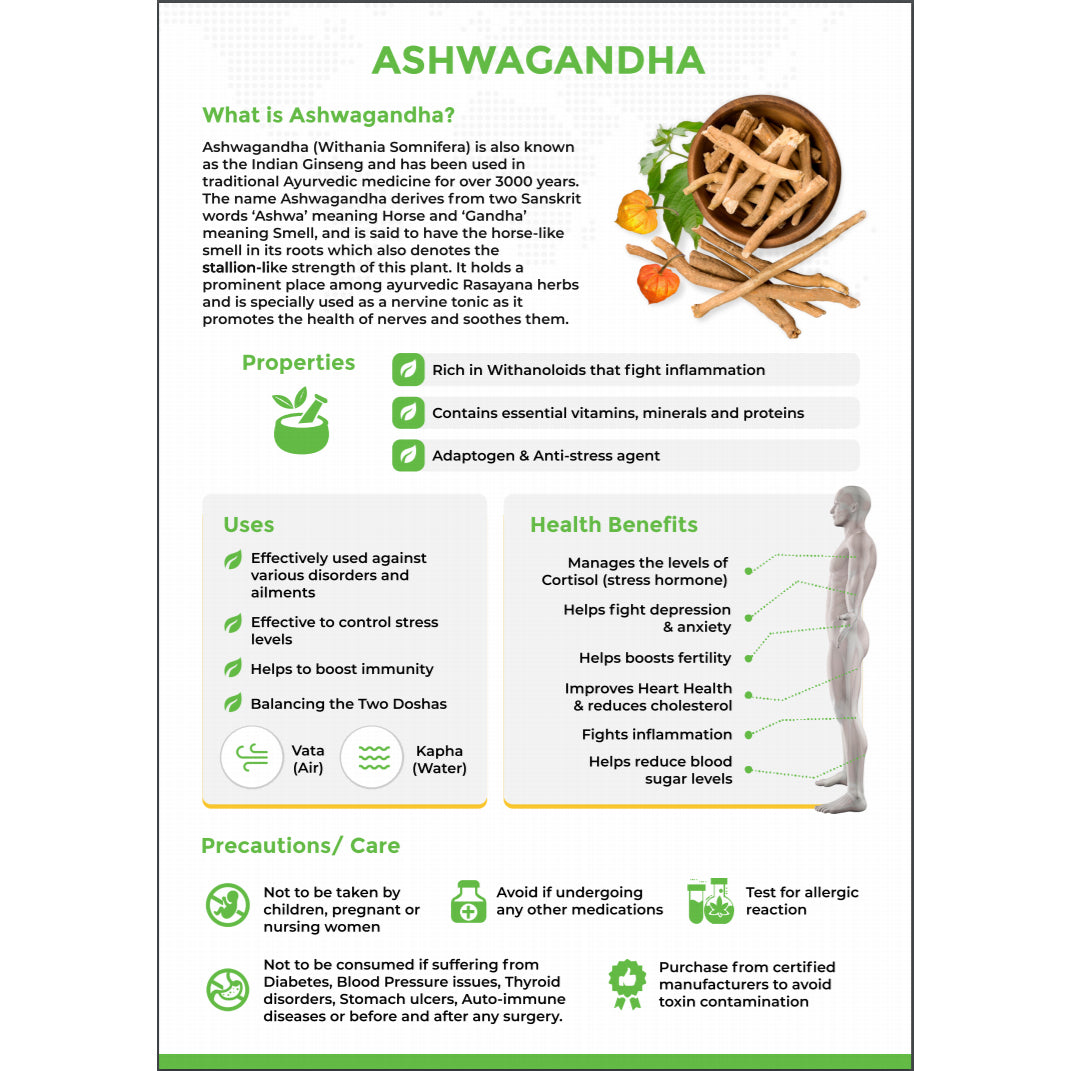 ashwagandha liquid extract - certified organic