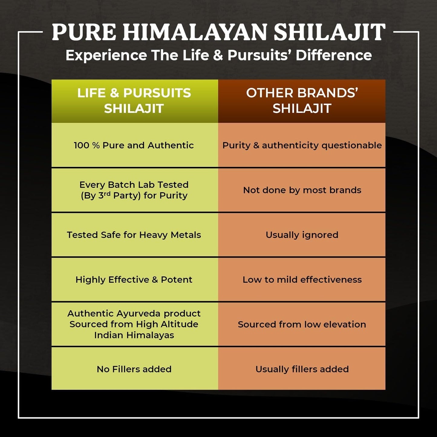 life & pursuits | pure himalayan shilajit resin | 30gm | rich in fulvic acid