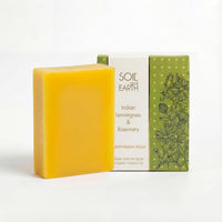 Soil and Earth | Indian Lemongrass & Rosemary | Handmade Soap Bar