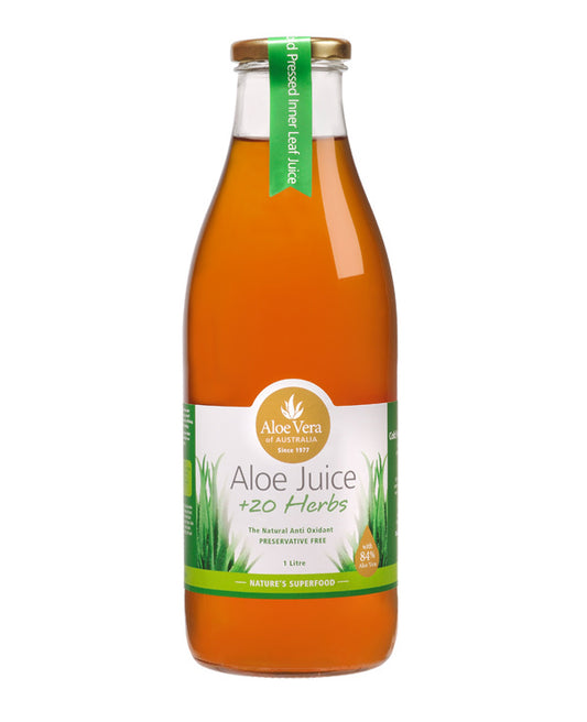 Aloe Vera Of Australia | Aloe Juice | 20 Herbs | Ginger | Gotu Kolu | Fennel