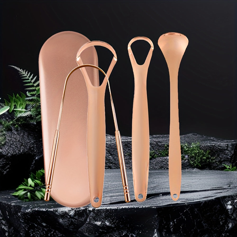 Tongue Scraper Kit | 4Pcs