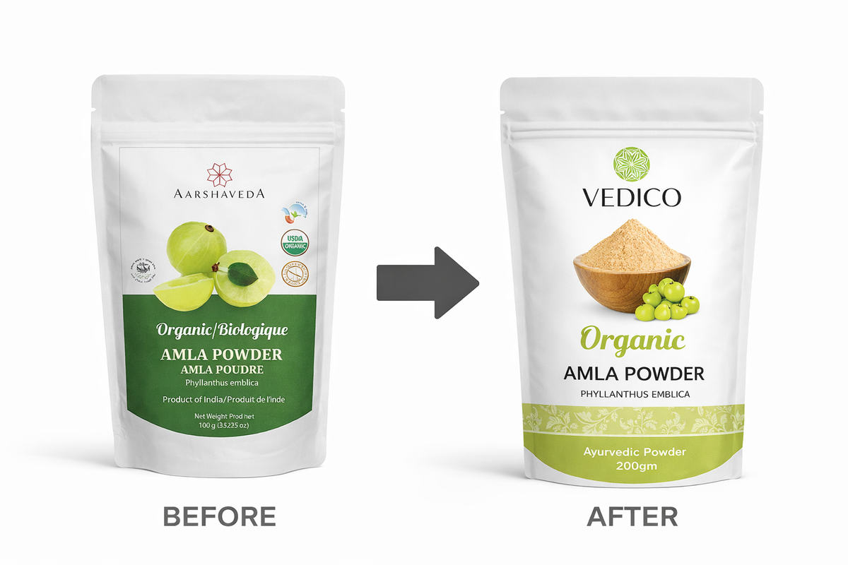 Vedico | Amla (Amalaki) Powder | Source of Vitamin C | Antioxidants