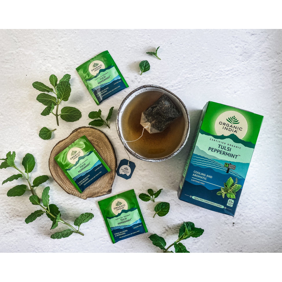 tulsi peppermint | 25 tea bags