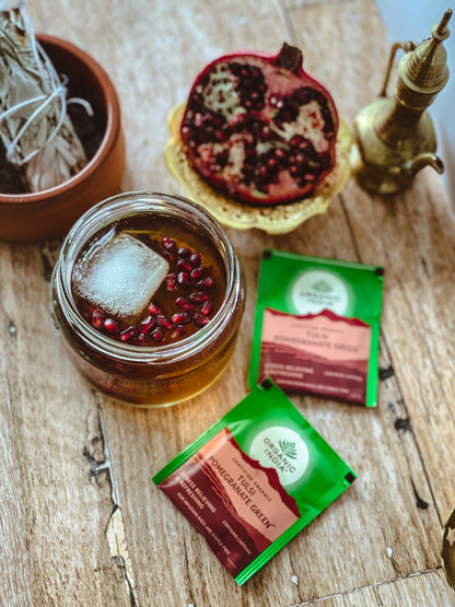Tulsi Pomegranate Green | 25 Tea Bags
