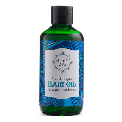 Hair Oil | Neelibringadi | Bhringraj & Indigo | No added colour or fragrances | 150ml