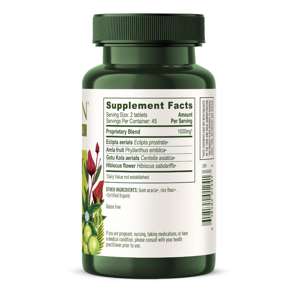 healthy hair tablets - certified organic