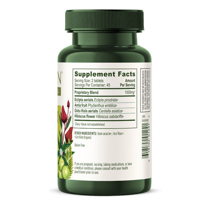 Healthy Hair Tablets - Certified Organic