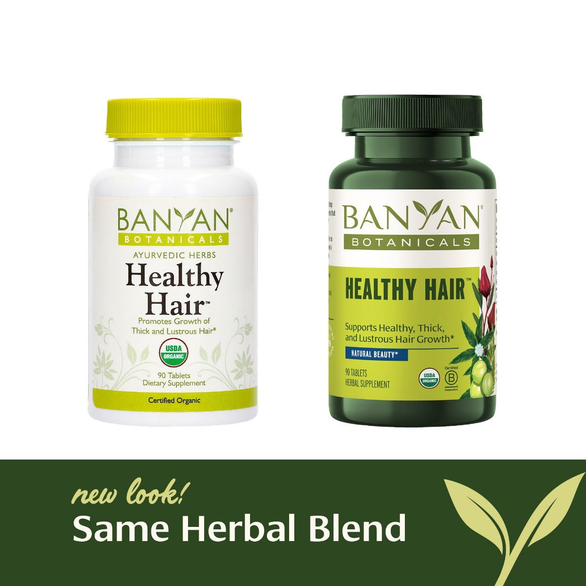 healthy hair tablets - certified organic