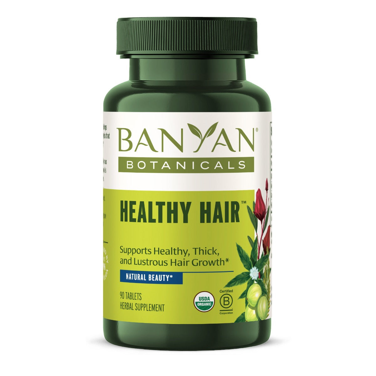 healthy hair tablets - certified organic