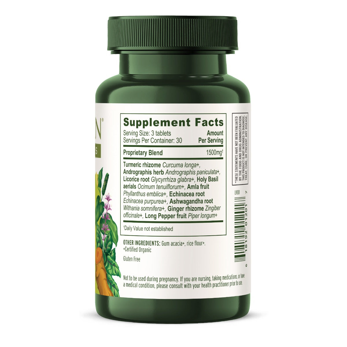 immune support tablets | certified organic