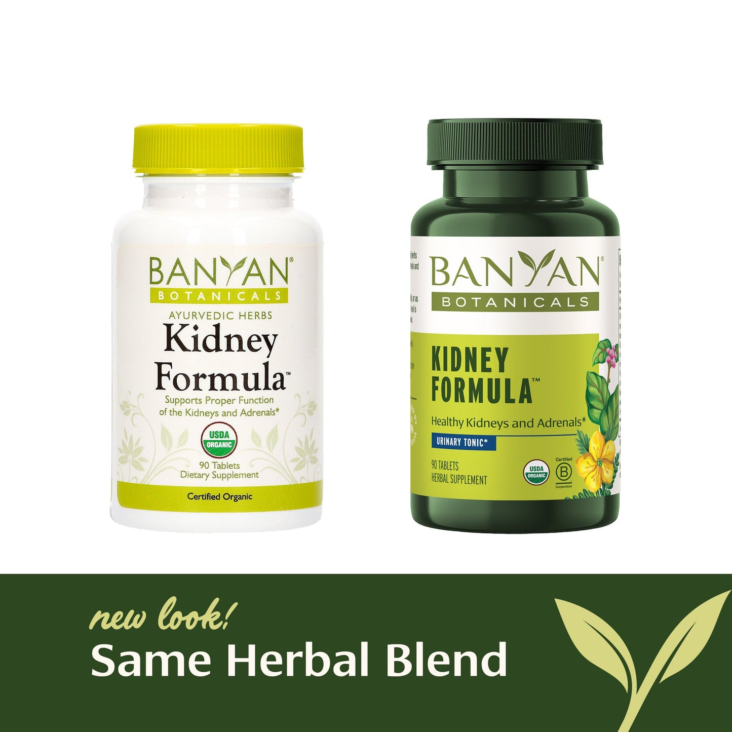 kidney formula tablets - certified organic