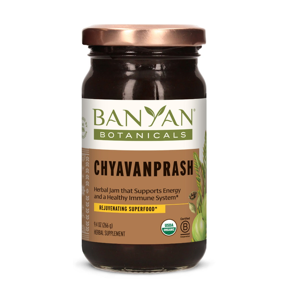 banyan botanicals | chyavanprash | certified organic | 266gm