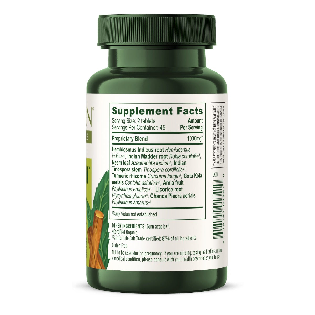 healthy skin tablets- certified organic