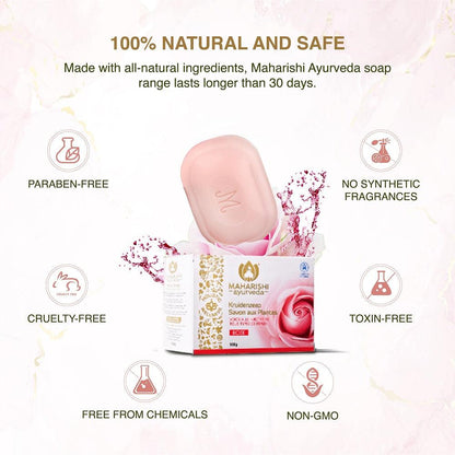 Maharishi Ayurveda | Rose Herbal Soap