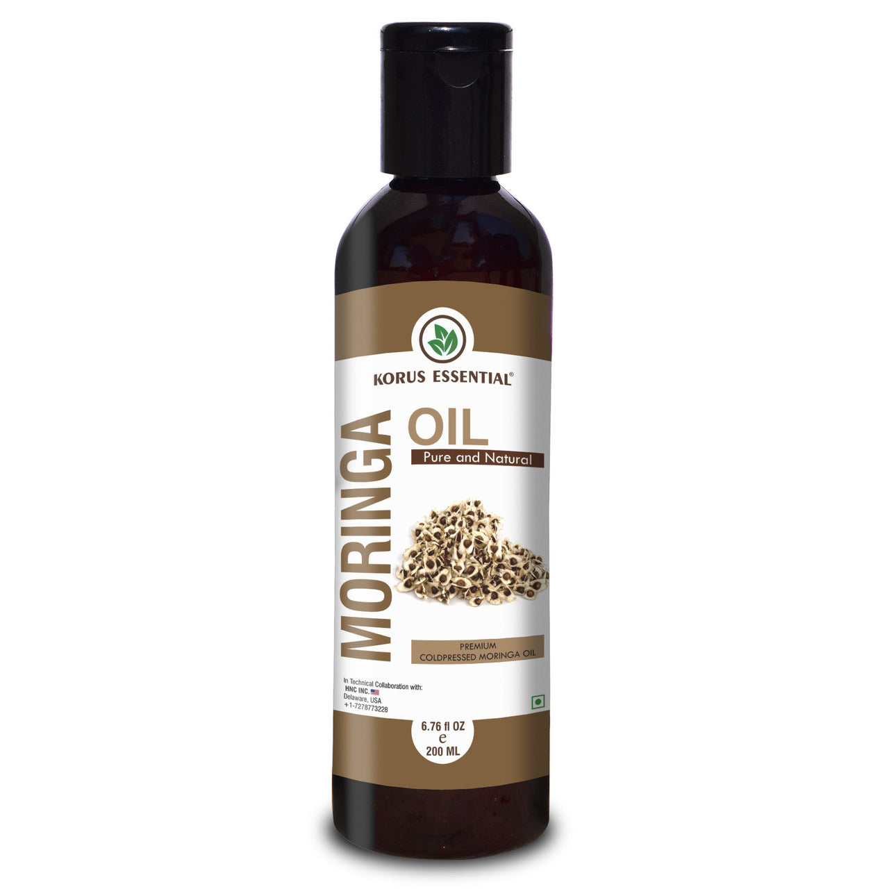 korus essential | moringa oil | 200ml