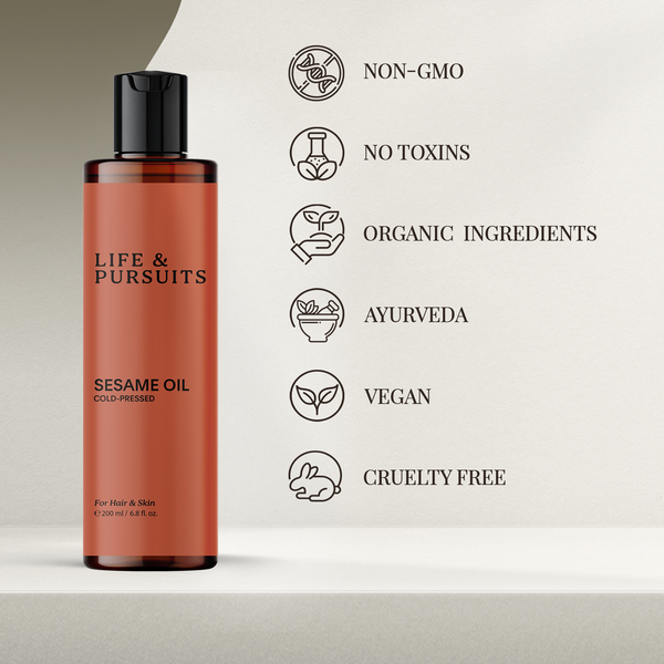 Life & Pursuits | Sesame Oil | Cold Pressed | 200ml