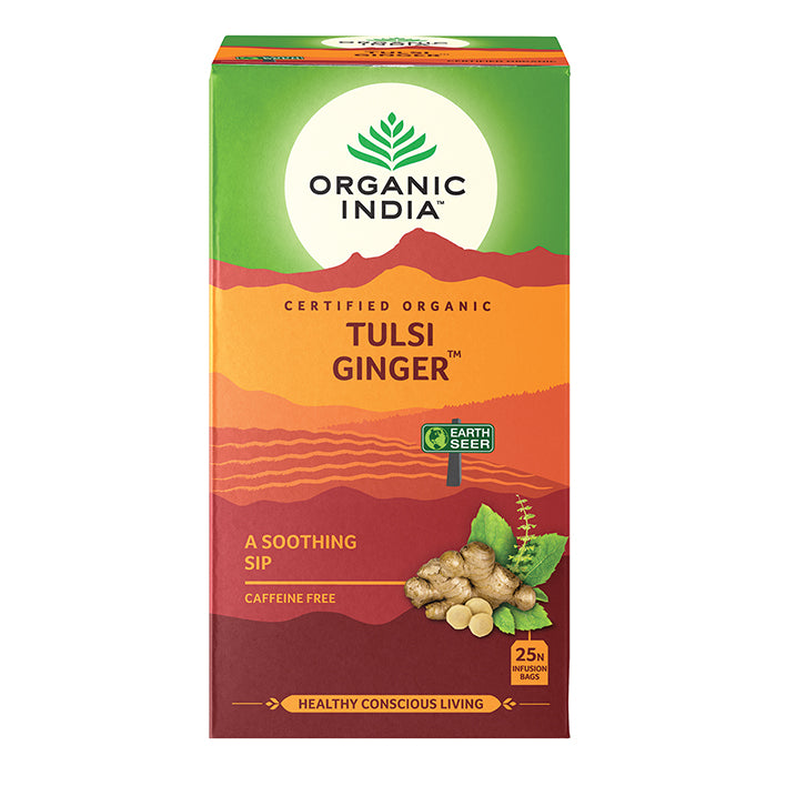 Tulsi Ginger Tea | 25 Tea Bags