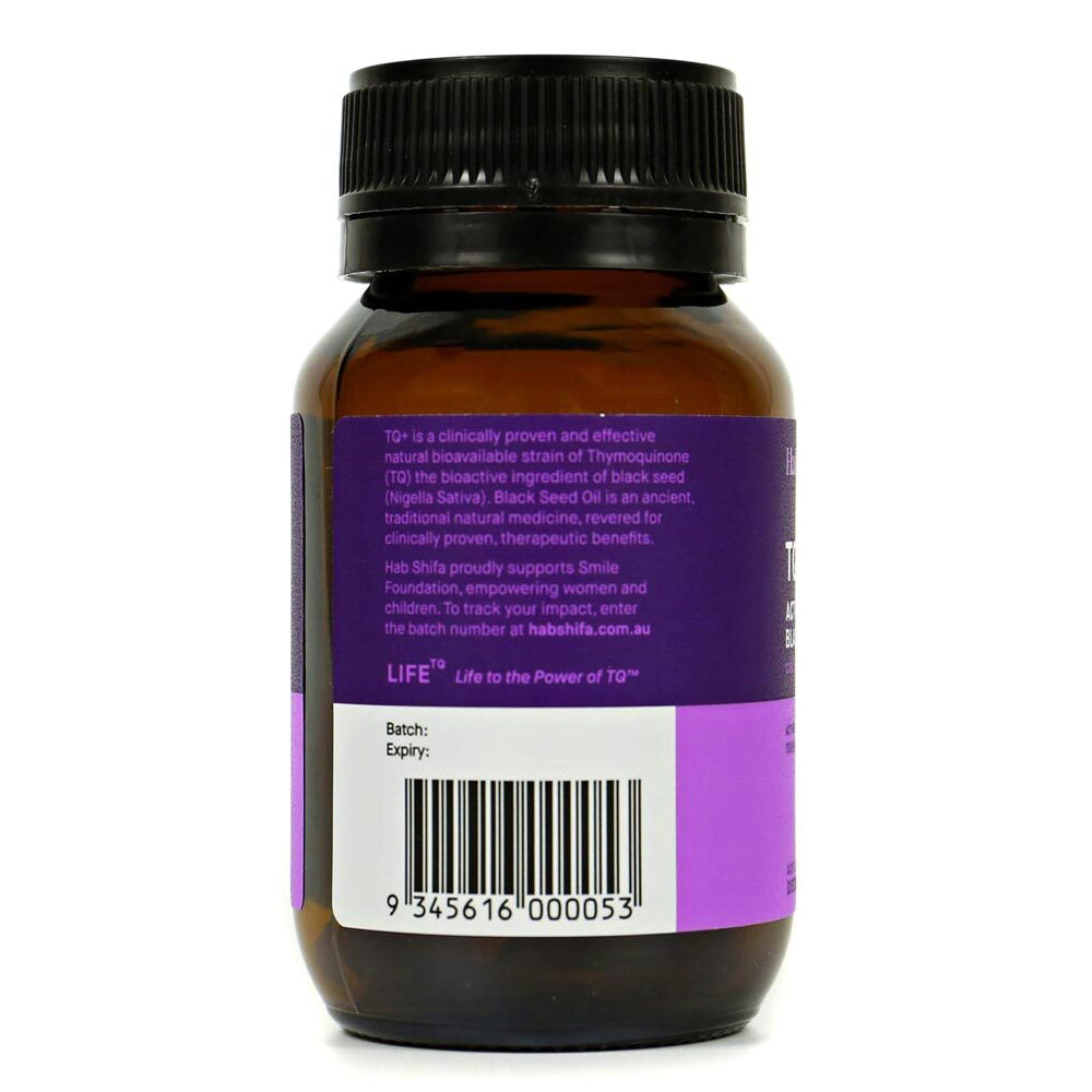 HAB SHIFA | TQ+ ACTIVATED BLACK SEED OIL | 60CAPSULES