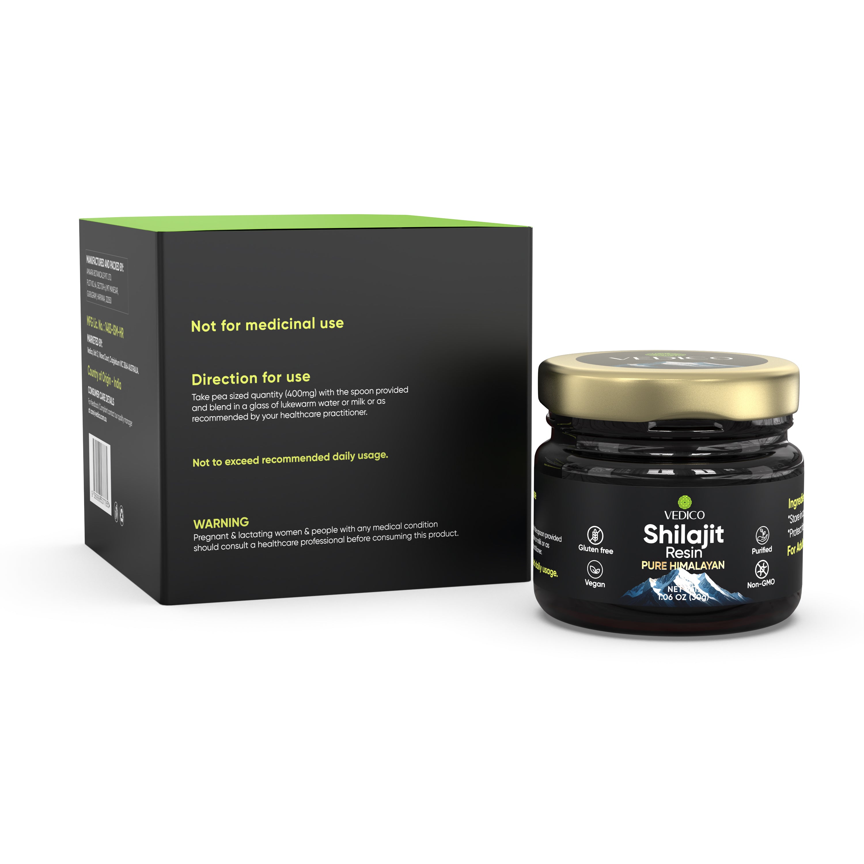 Himalayan Shilajit Resin | Natural Energy & Vitality Support