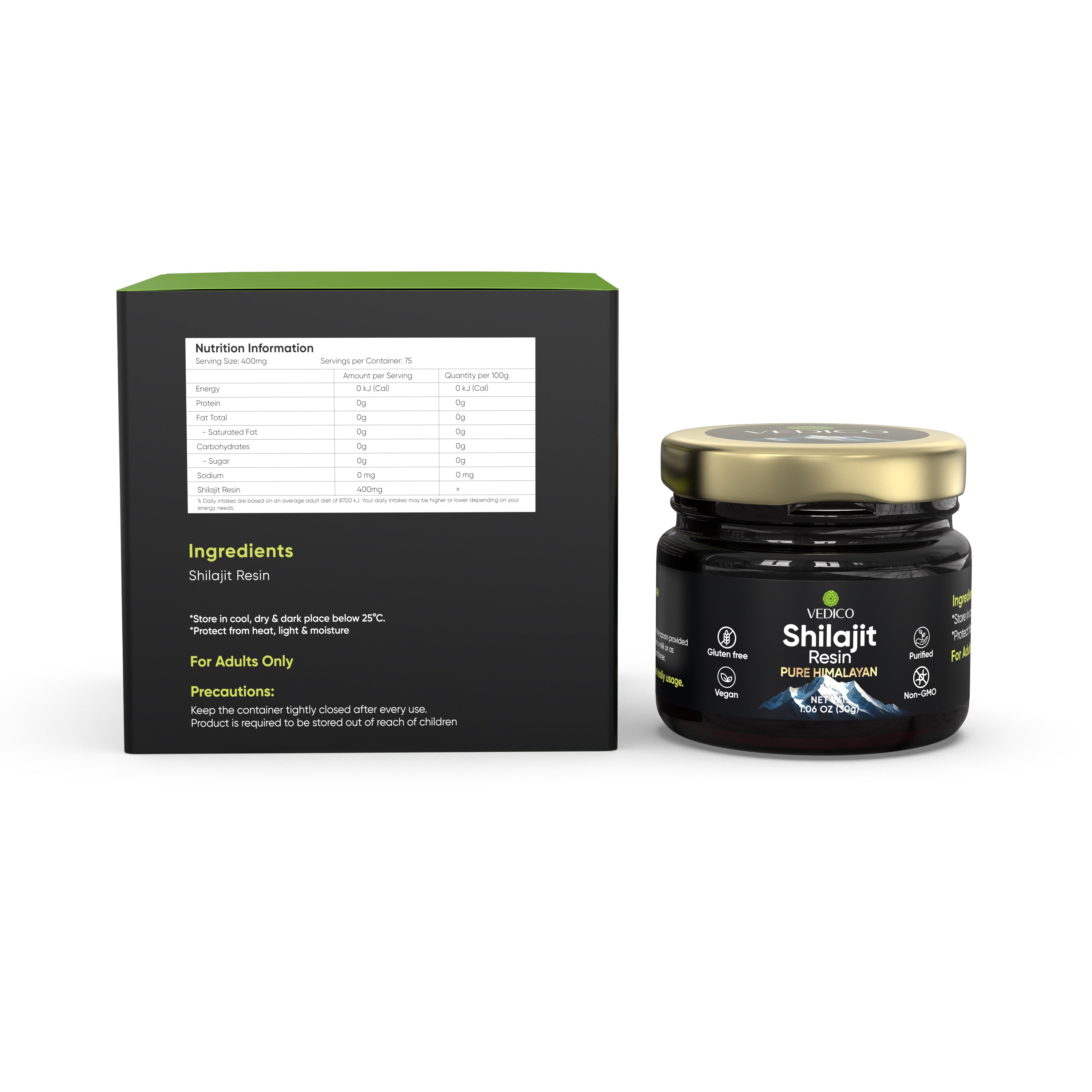Himalayan Shilajit Resin | Natural Energy & Vitality Support