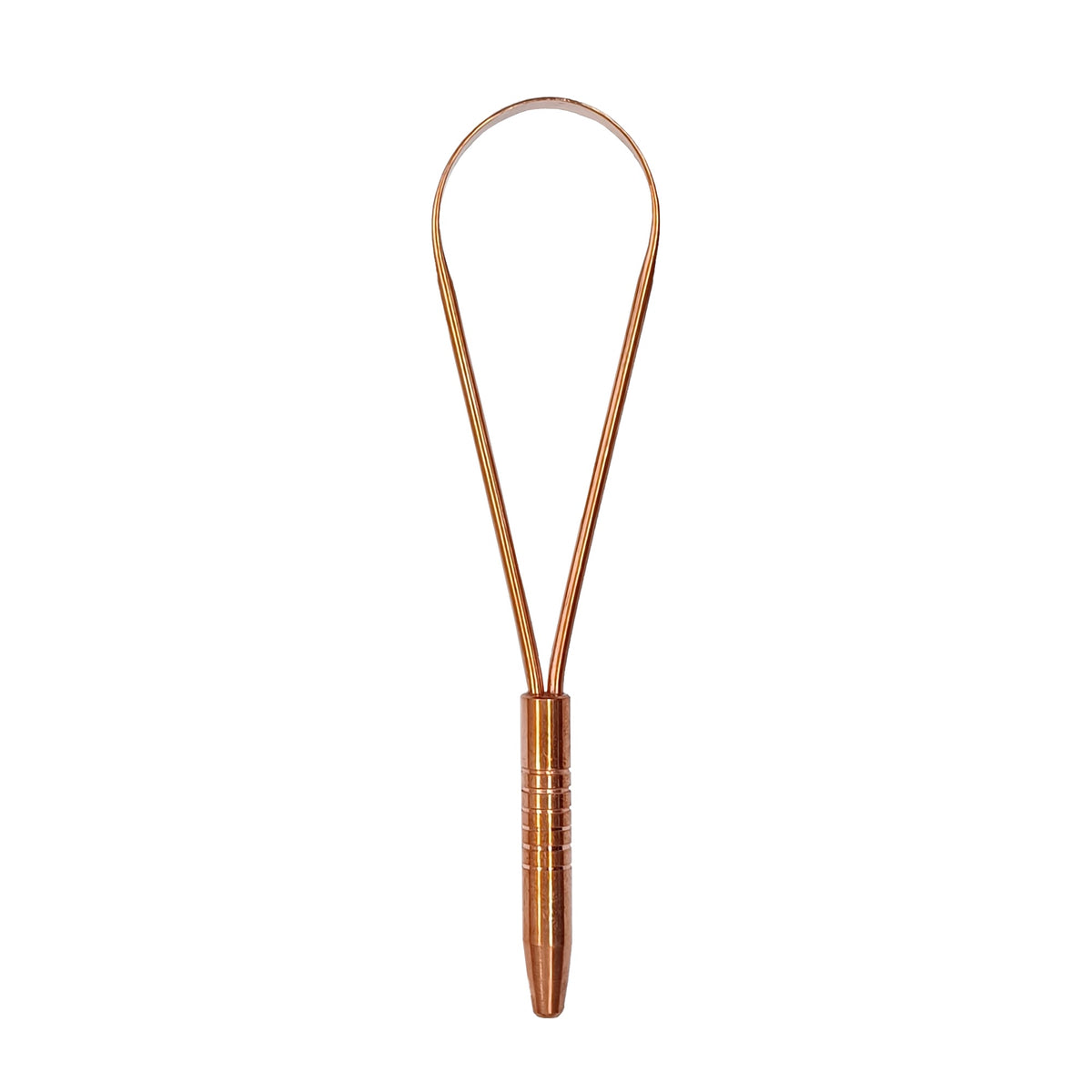 Copper Tongue Cleaner | Single Handle