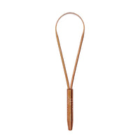 Copper Tongue Cleaner | Single Handle