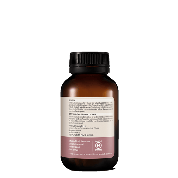 Wanderlust | Ashwagandha + Sleep | 60 capsules