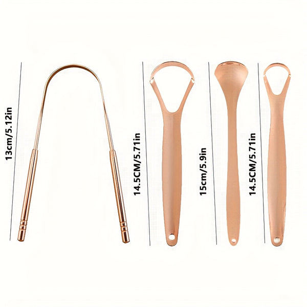 Tongue Scraper Kit | 4Pcs