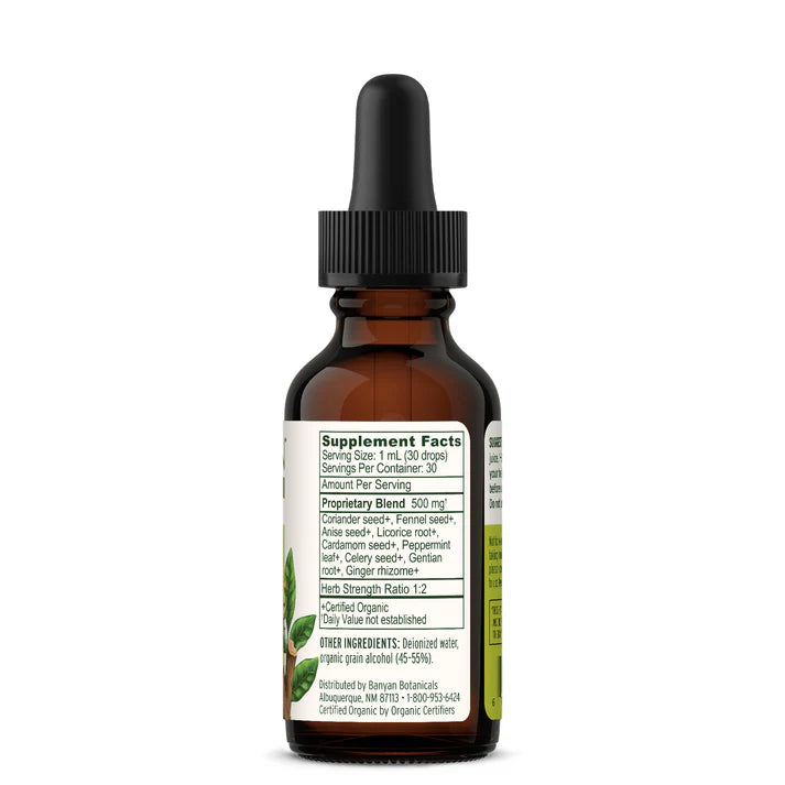 Easy Digest Liquid Extract | Certified Organic | for Healthy Digestion |30ml