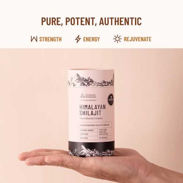Evolution Botanicals | Himalayan Shilajit | 120  Capsules