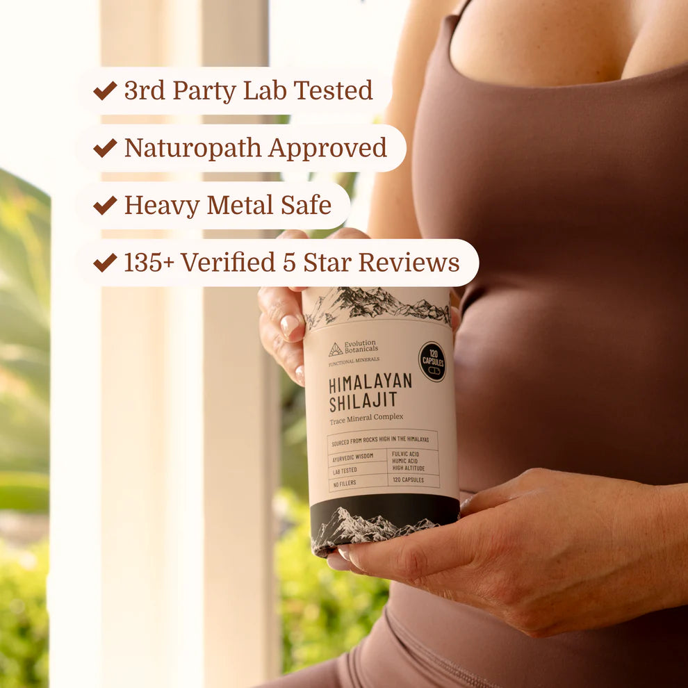 Evolution Botanicals | Himalayan Shilajit | 120  Capsules