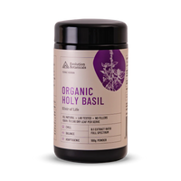 Evolution Botanicals | Organic Holy Basil Powder | 100gm Jar