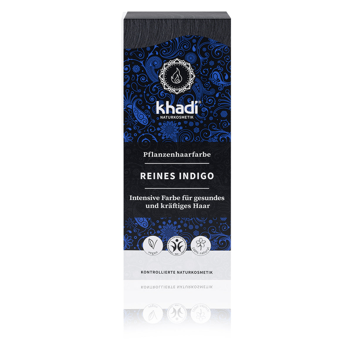 khadi | herbal hair colour | pure indigo | 100gm