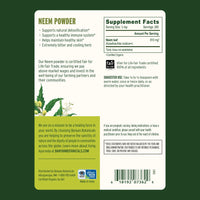 Neem Powder - Certified Organic
