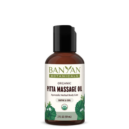 Pitta Massage Oil - Certified Organic