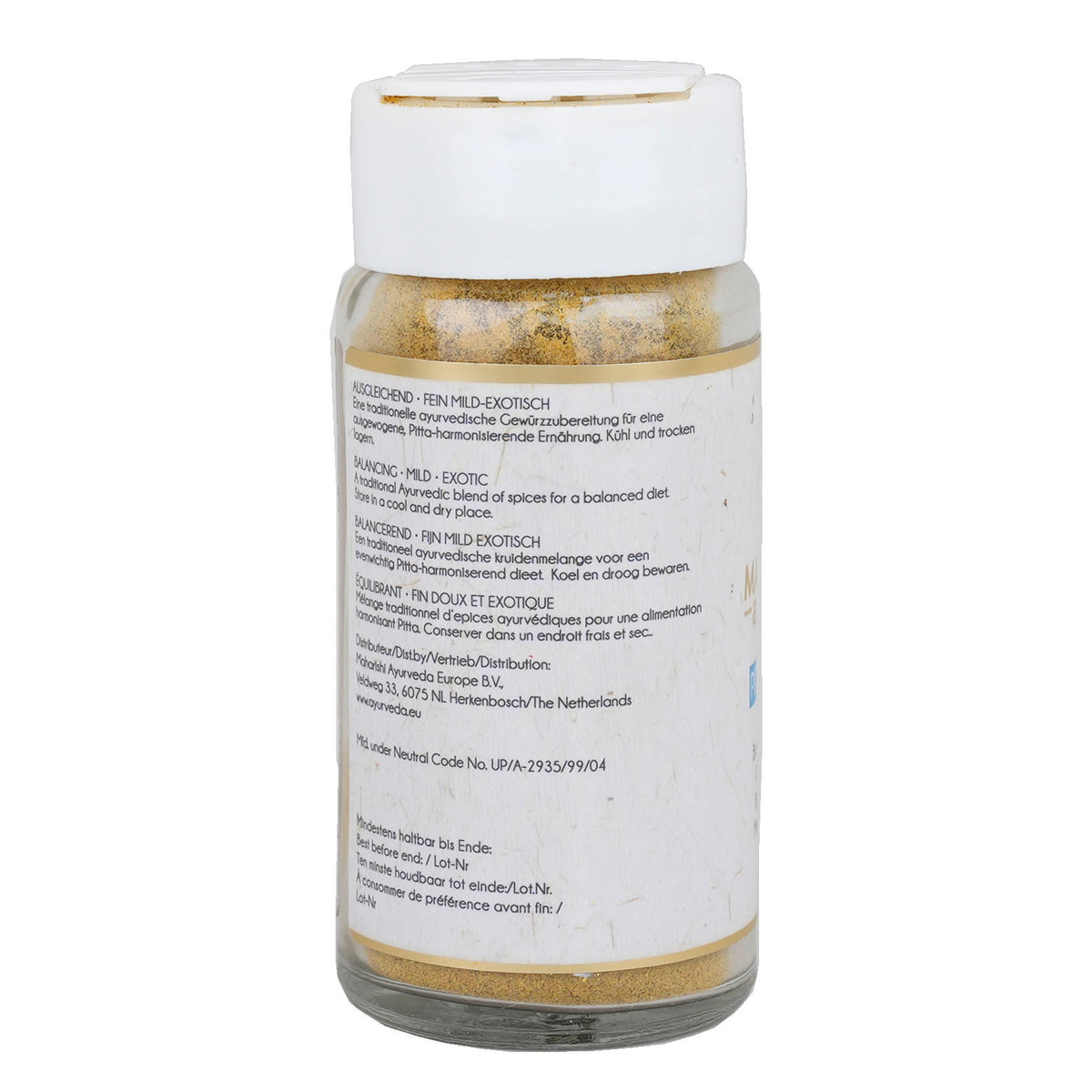 Maharishi Ayurveda | Pitta Spice Blend | Churna | Organic Certified | 50gm | Coriander | Fennel | Cumin