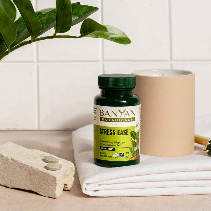 Stress Ease Tablets - Certified Organic
