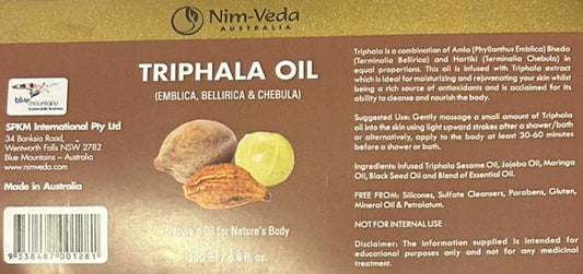 Nim-Véda | Triphala Oil | 200ml | Trifala