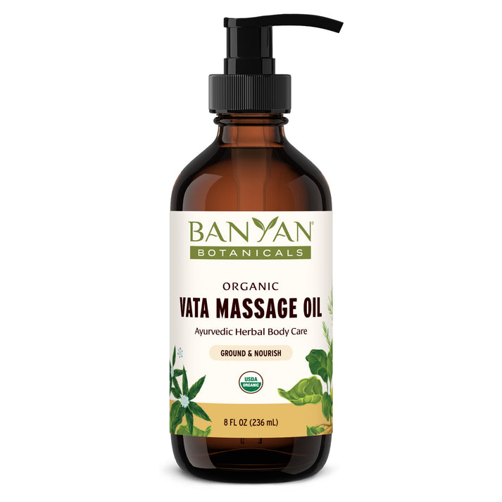 vata massage oil - certified organic