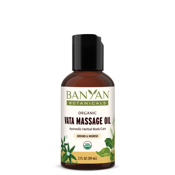 vata massage oil - certified organic