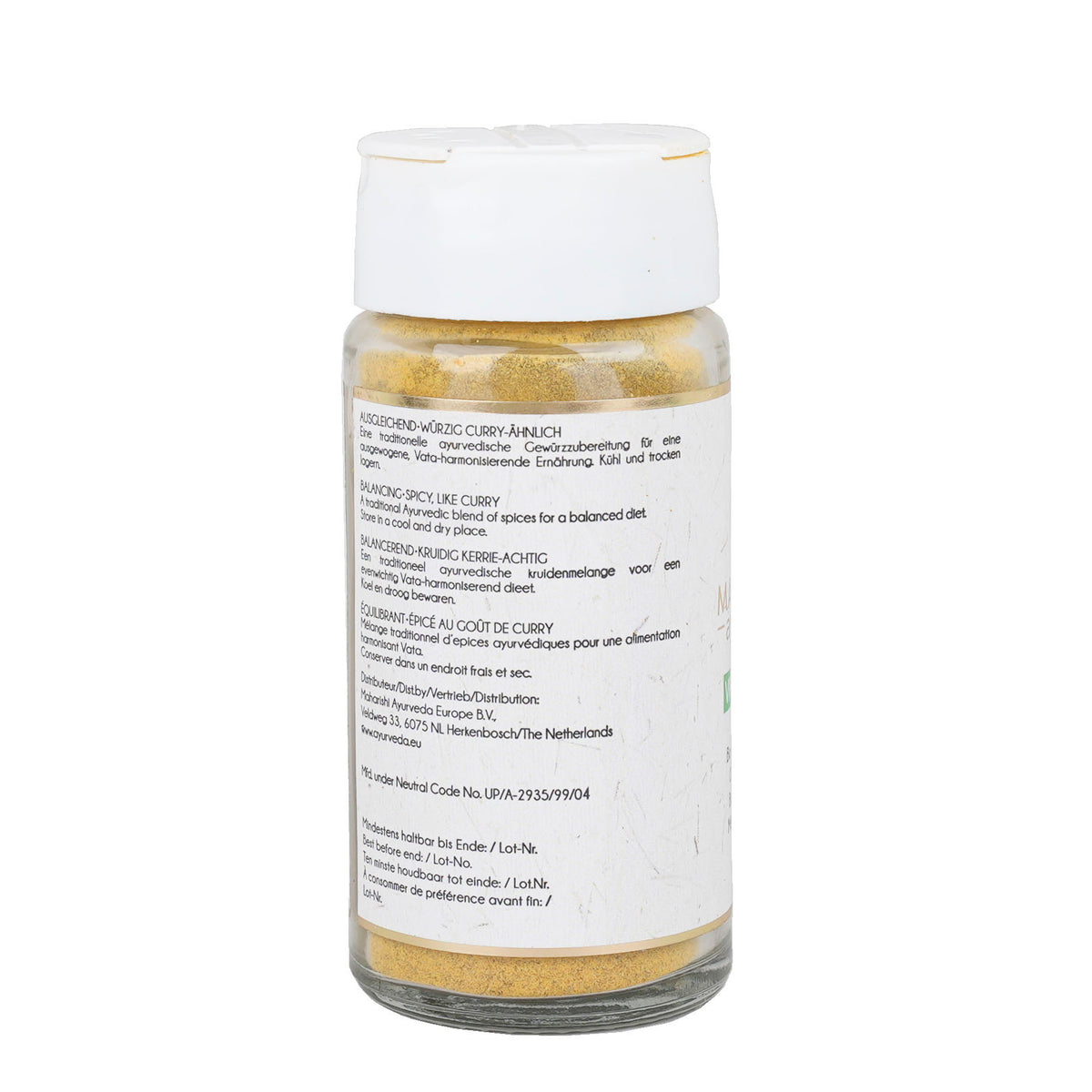 Maharishi Ayurveda | Vata Spice Blend | Certified Organic | 50gm | Cumin | Ginger | Fenugreek