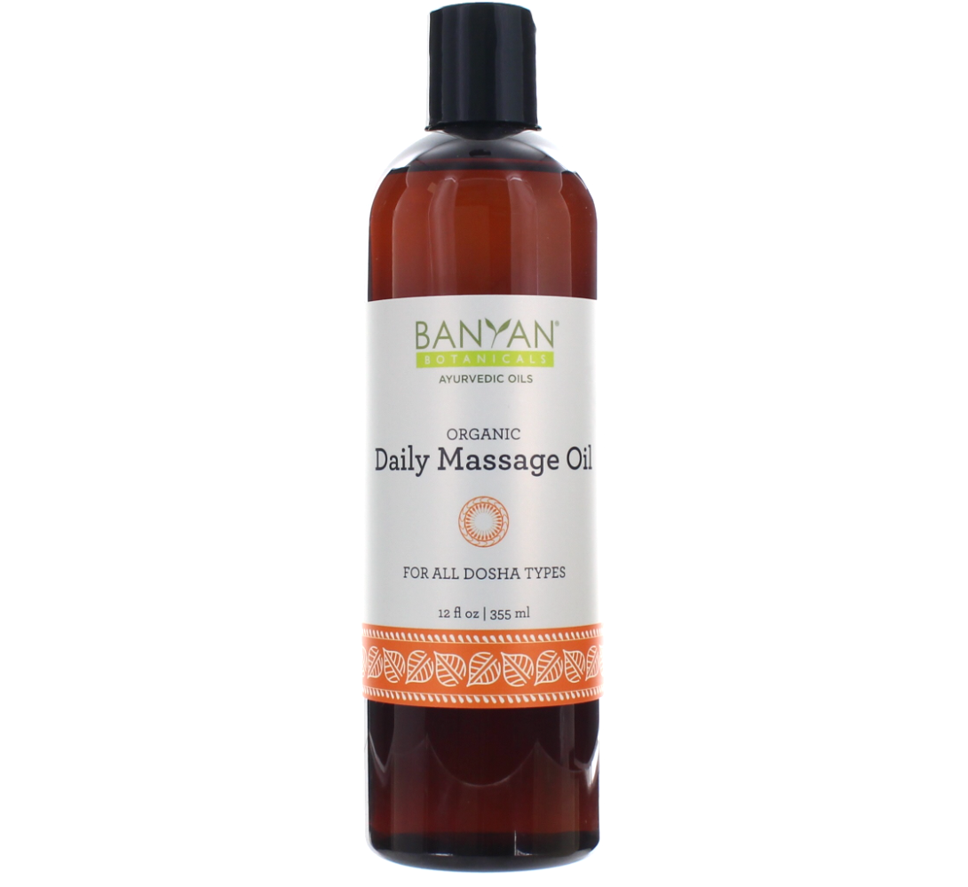 daily massage oil - certified organic - sattvic health store  - an ayurveda products store for australia