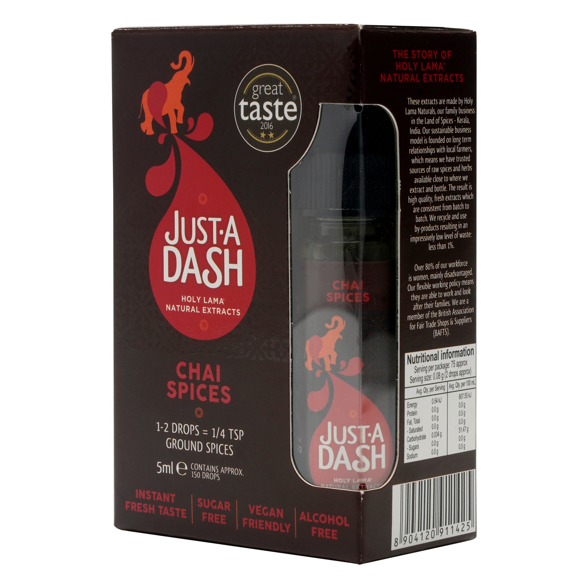 Chai Spices Natural Extract | Spice Drops