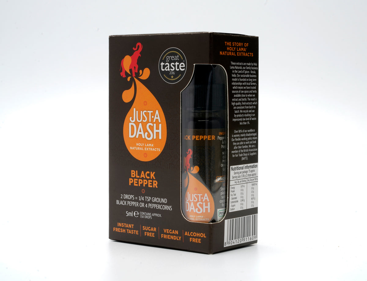 Black Pepper Natural Extract | Spice Drops