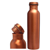 Pure Copper Bottle | Sealed Cap Design | 1 Ltr | For Ayurvedic Health Benefits